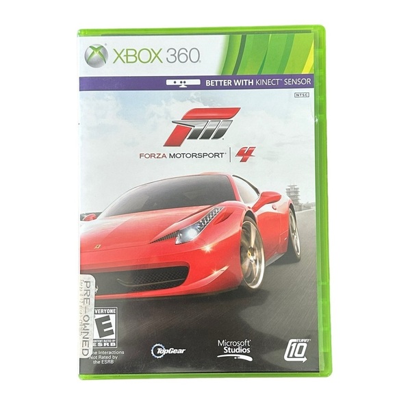 Forza Motorsport 4 XBOX 360 Working Condition 2 Disc Racing Videogame Ferrari - Picture 1 of 6